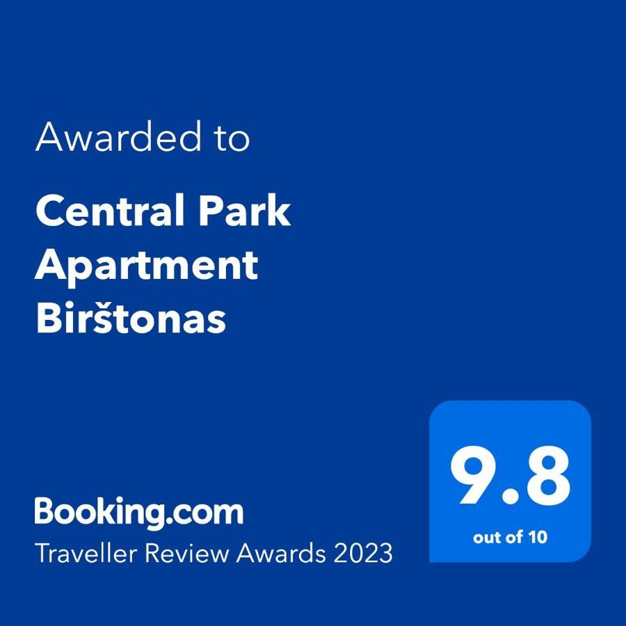 Central Park Apartment Birštonas Buitenkant foto